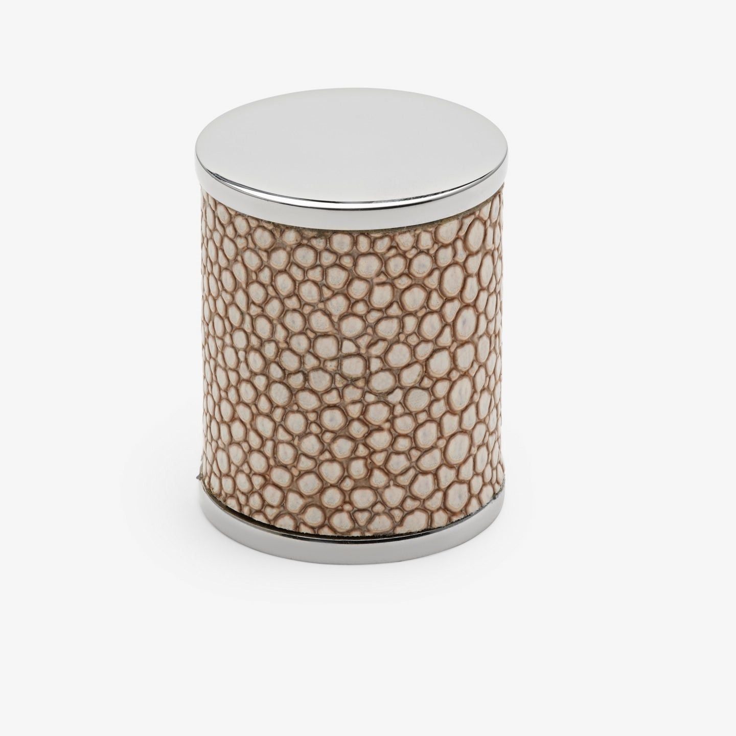 Chelsea knob - Chrome with beige
