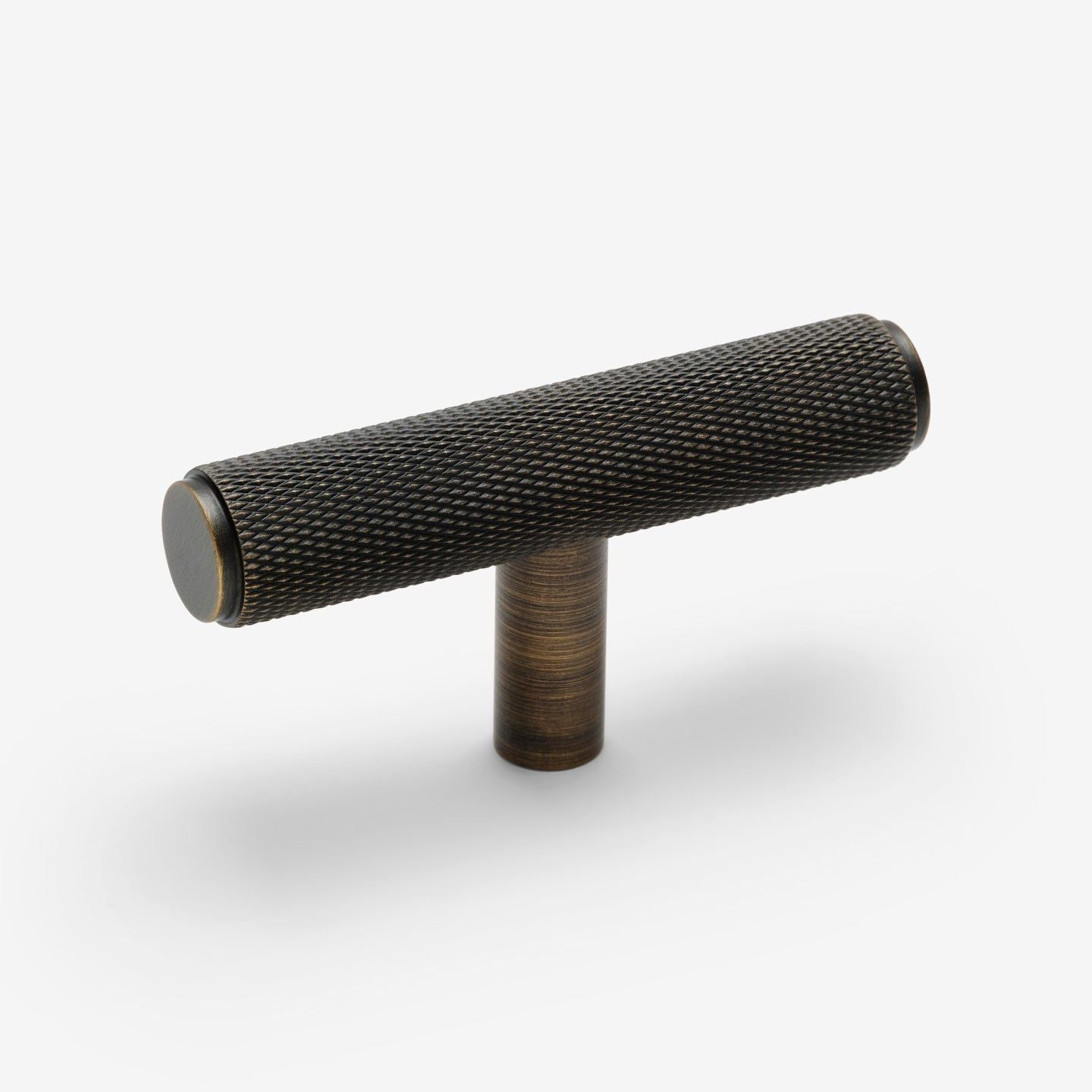 Copenhagen T-bar handle - Antique Brass