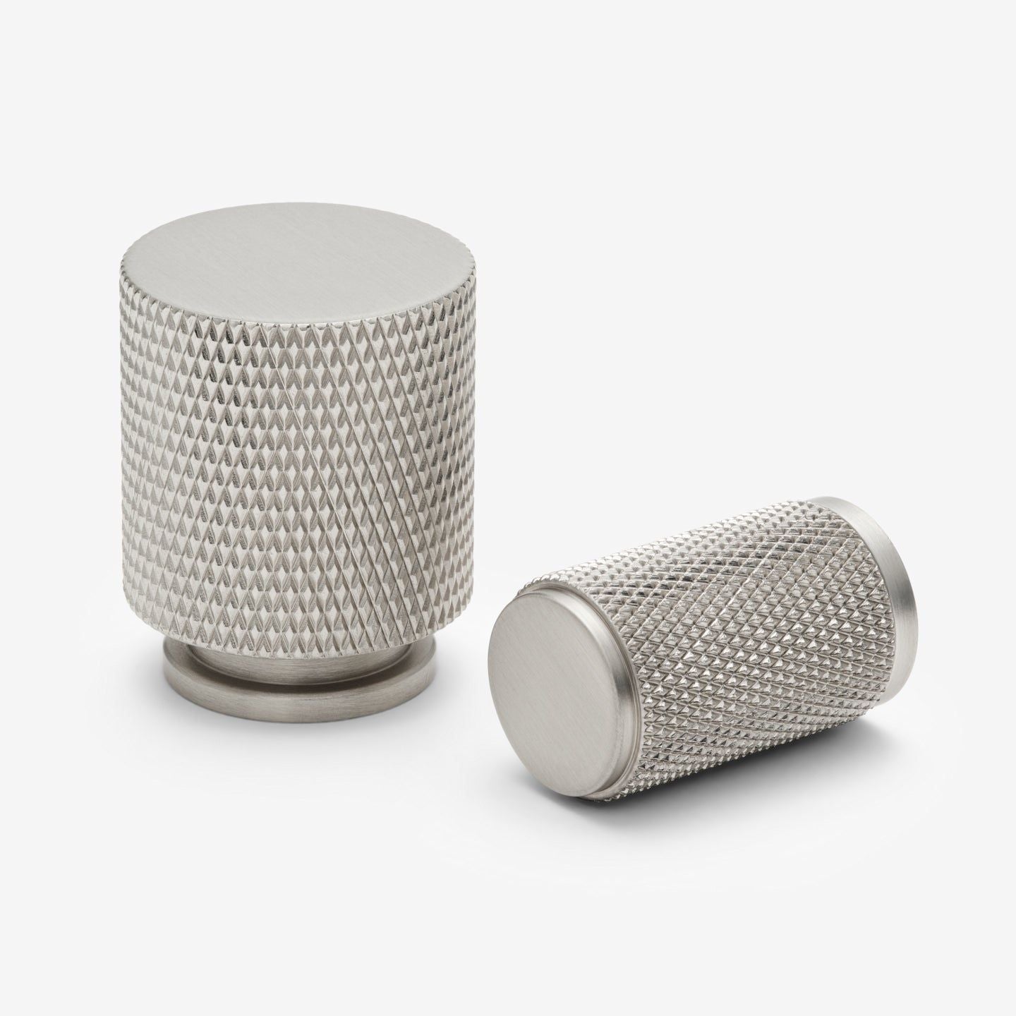 Oslo knob - Brushed Steel