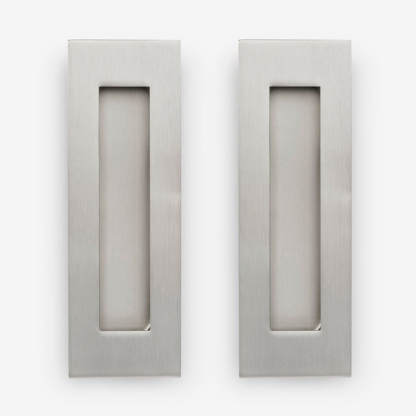 Copenhagen skyvedørshåndtak - Børstet stål