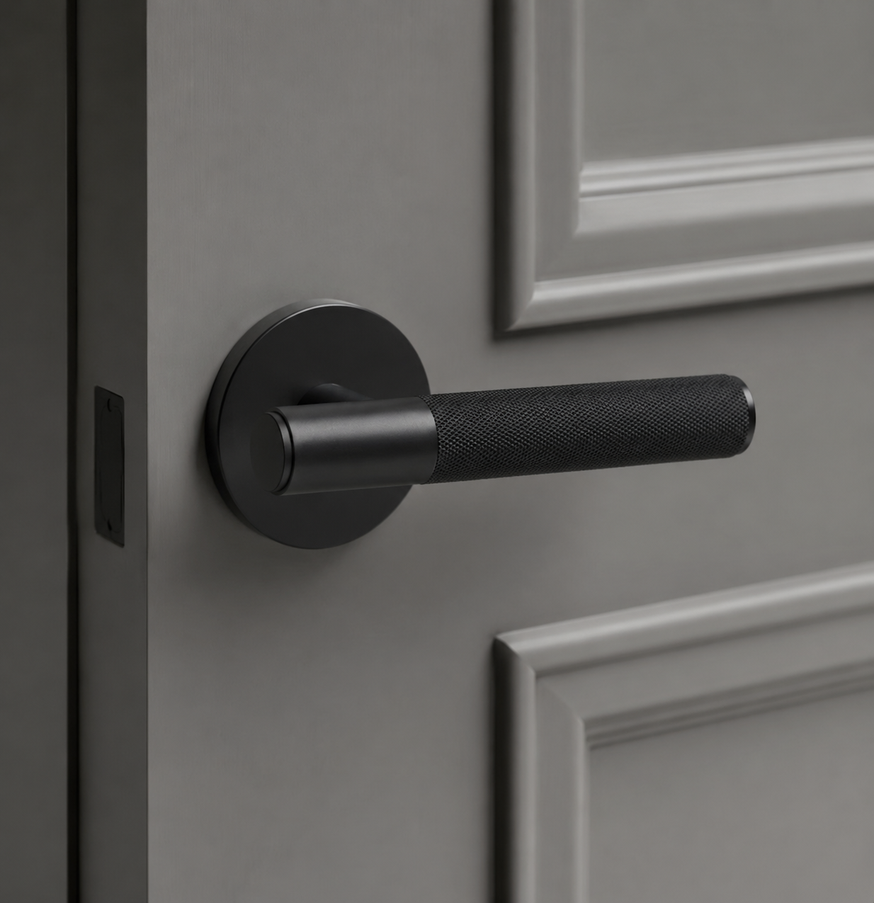 Copenhagen dørhåndtak i Svart