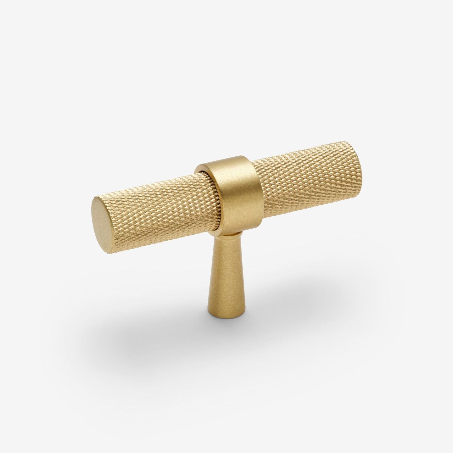 Oslo T-bar håndtak - Børstet messing