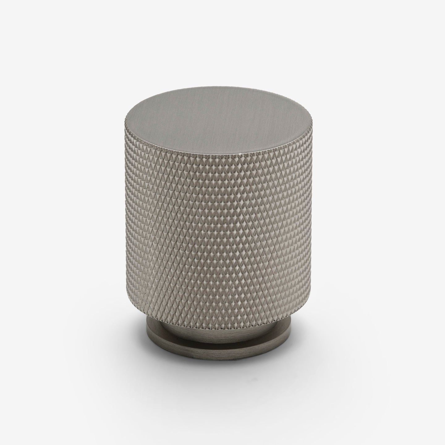 Oslo knob - Brushed Steel