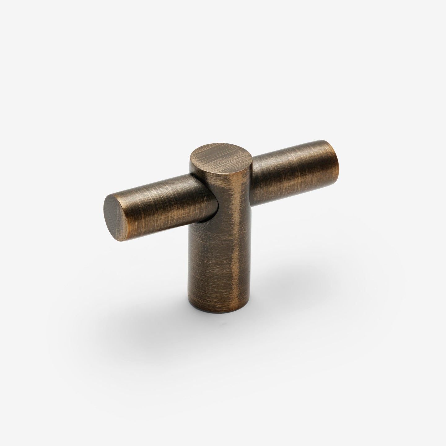 Slim T-bar handle - Antique Brass