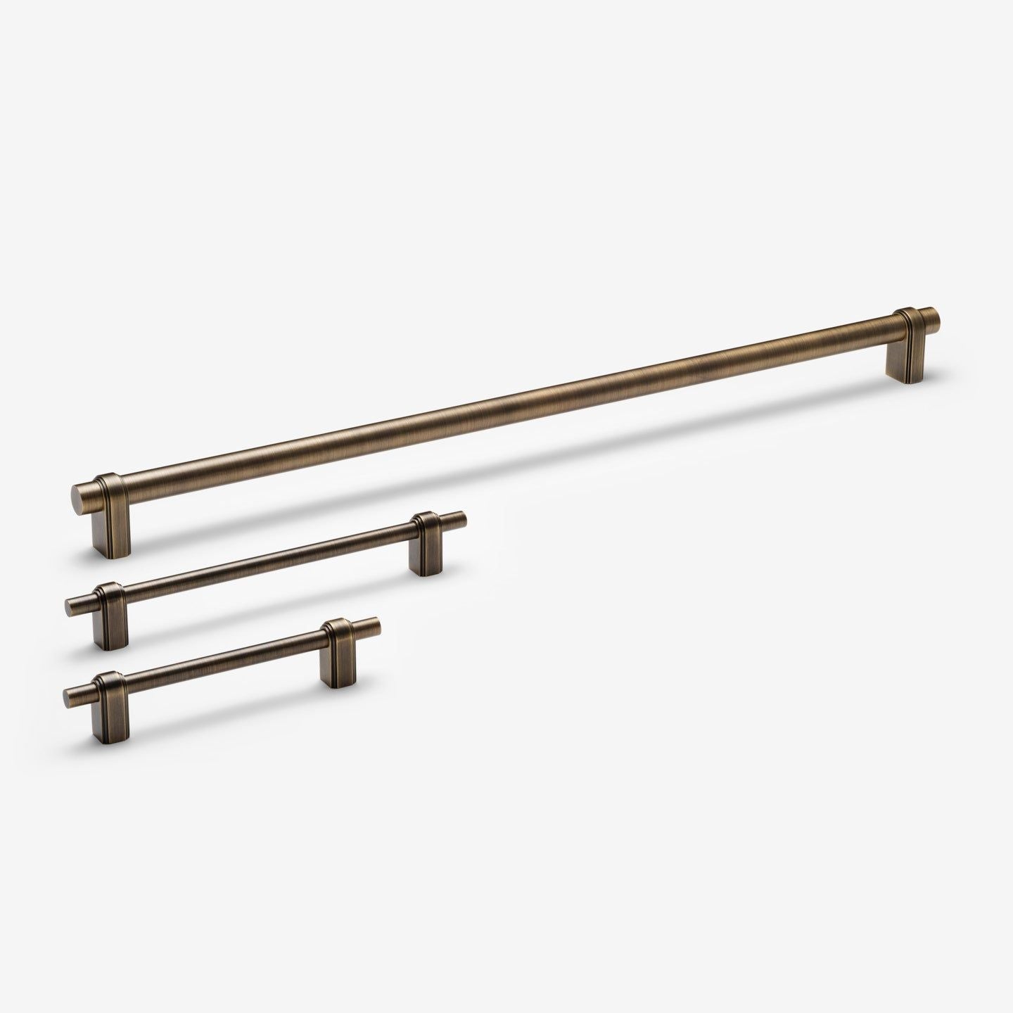 Brooklyn håndtak - Antique Brass