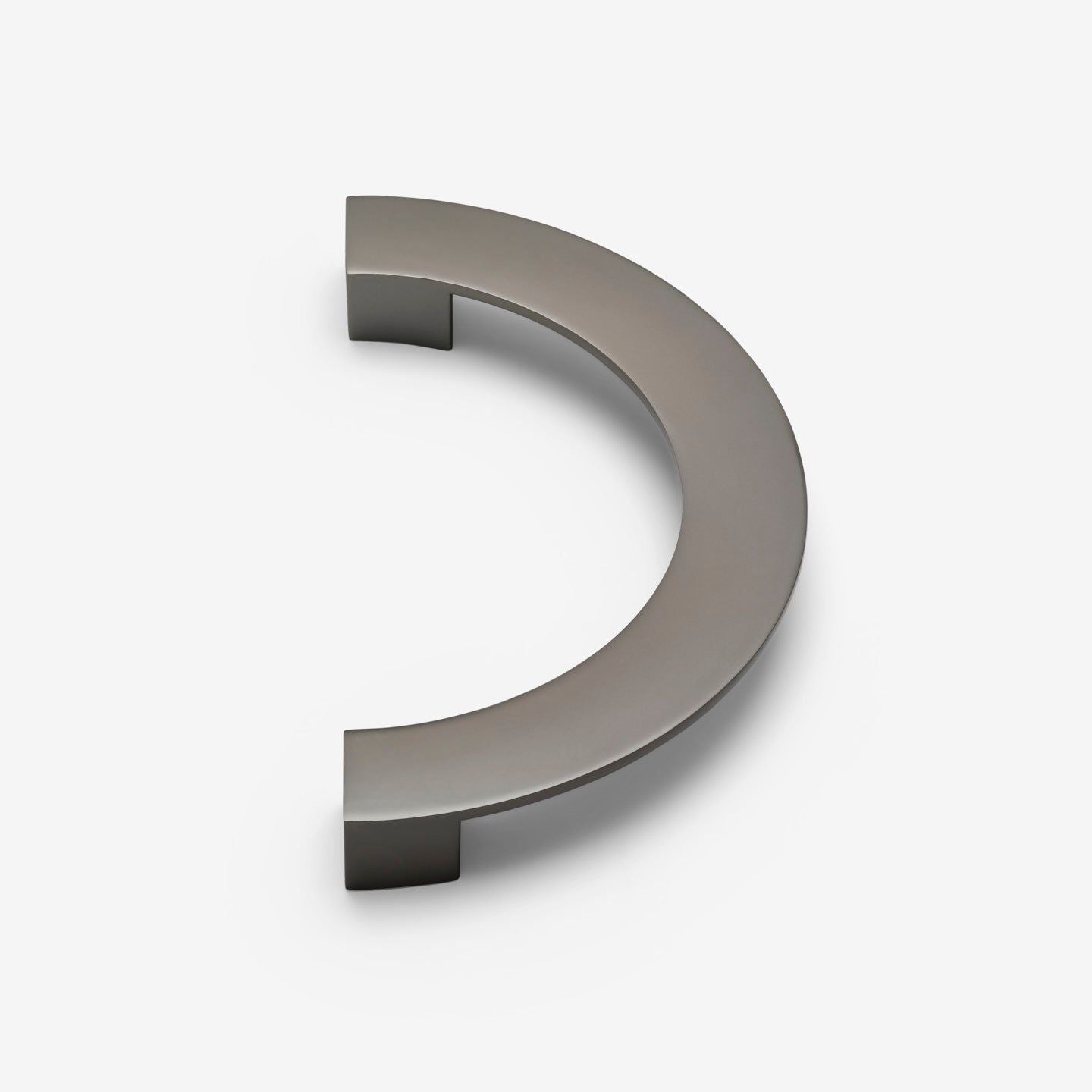 Crescent håndtak - Gun metal