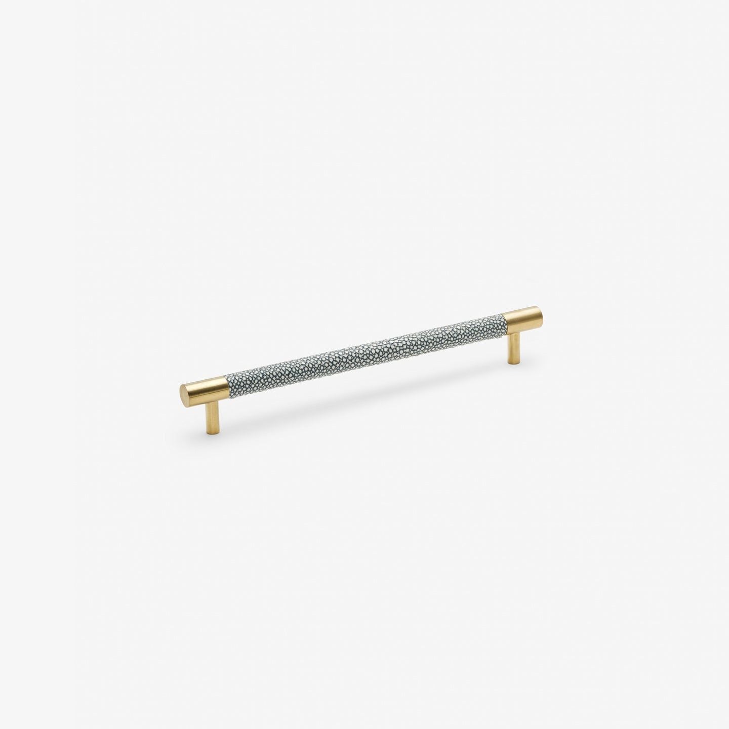 Chelsea håndtak - Børstet messing med blå