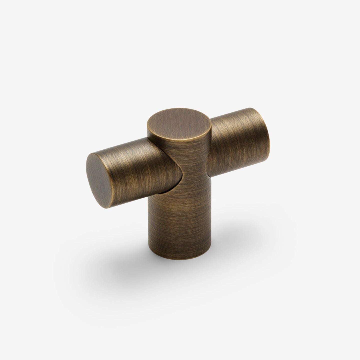 Hamptons T-bar handle - Antique Brass