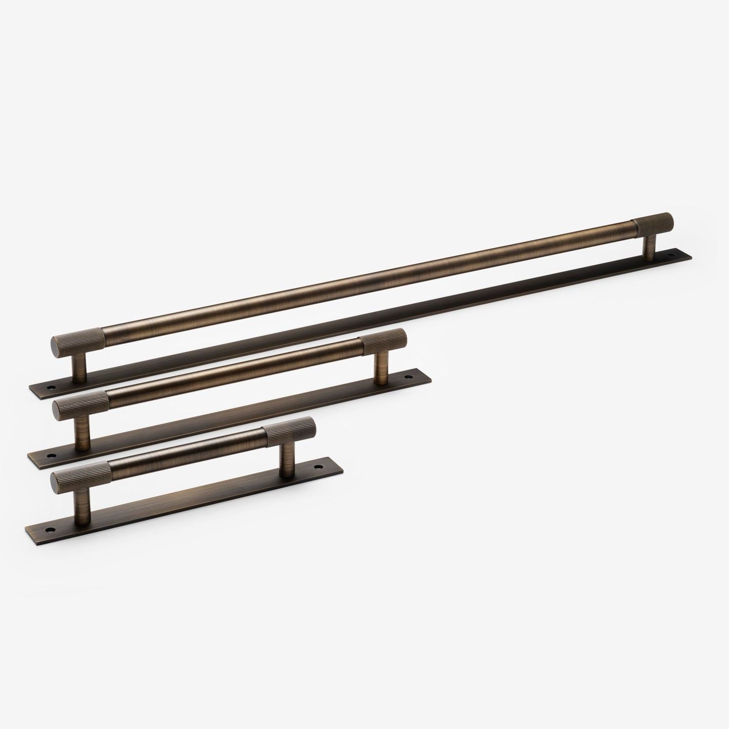 Manhattan handle - Antique Brass