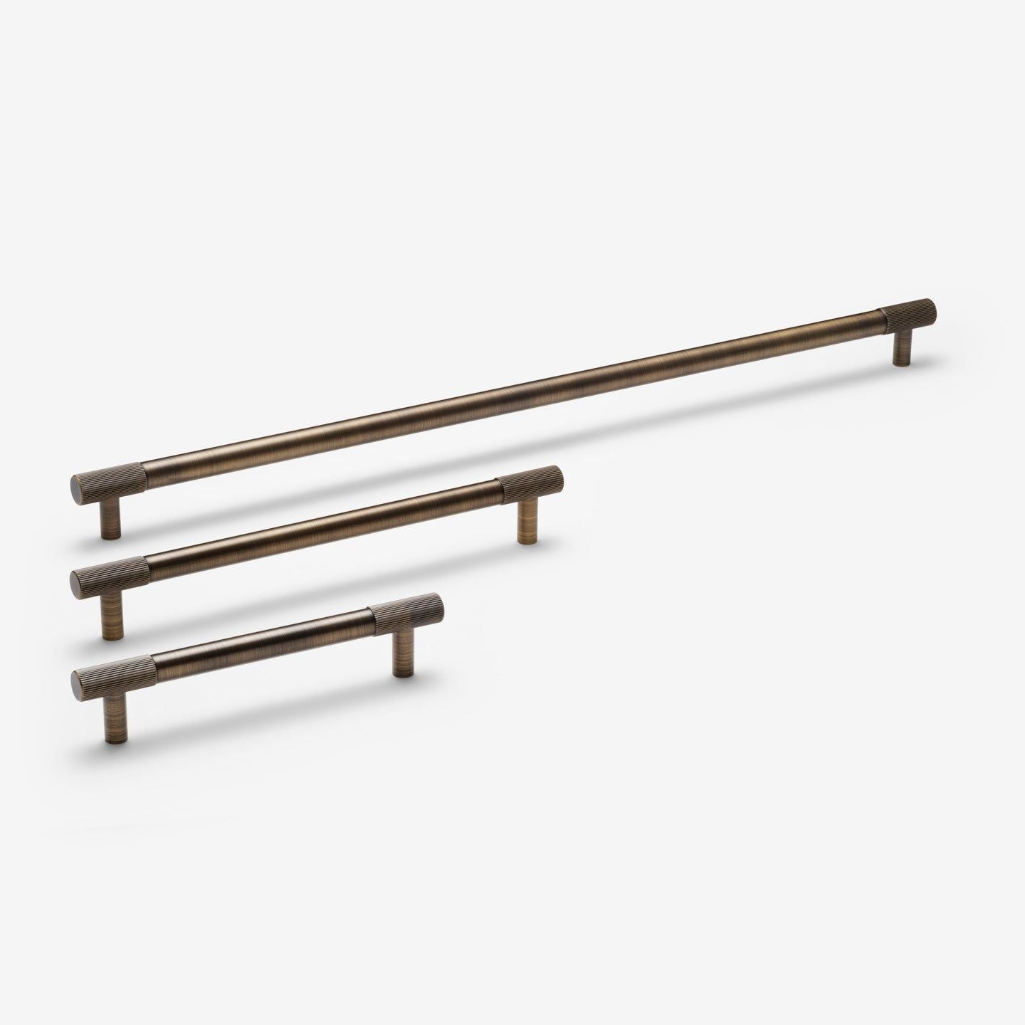 Manhattan håndtak - Antique Brass