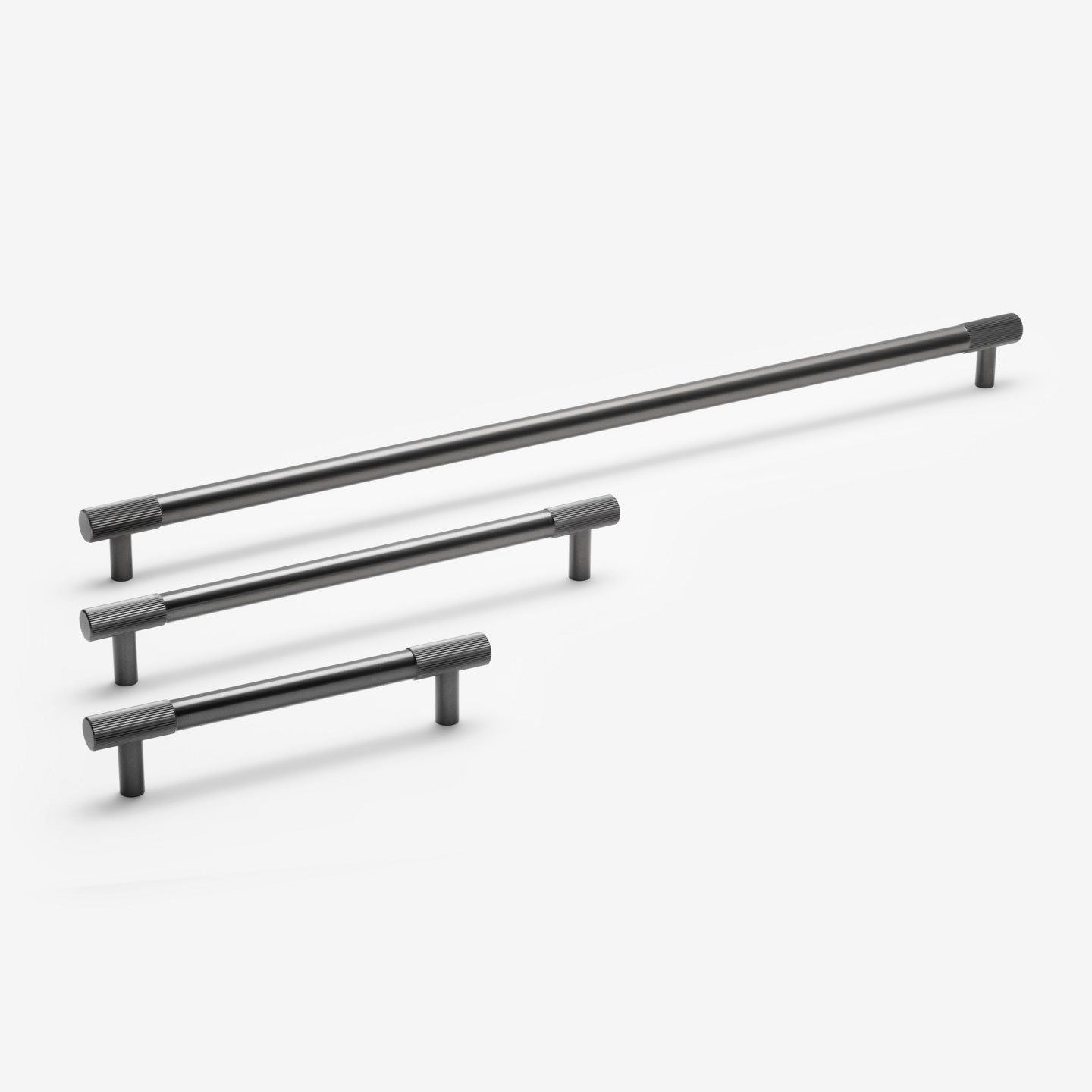 Manhattan håndtak - Gun Metal Grå