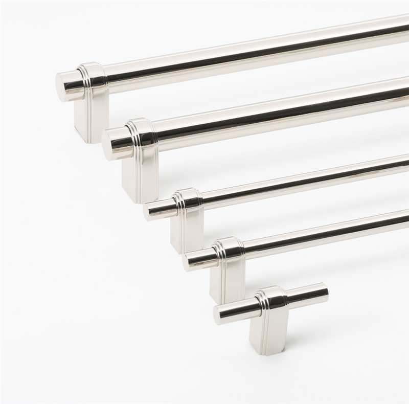 Brooklyn håndtak - Polert Nikkel