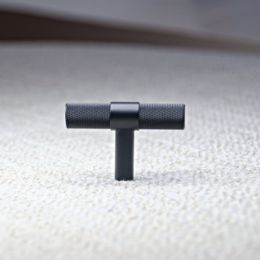 oslo svartknudret t-bar håndtak