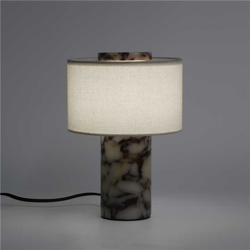 Marmor Lampe i Bulgari Purple