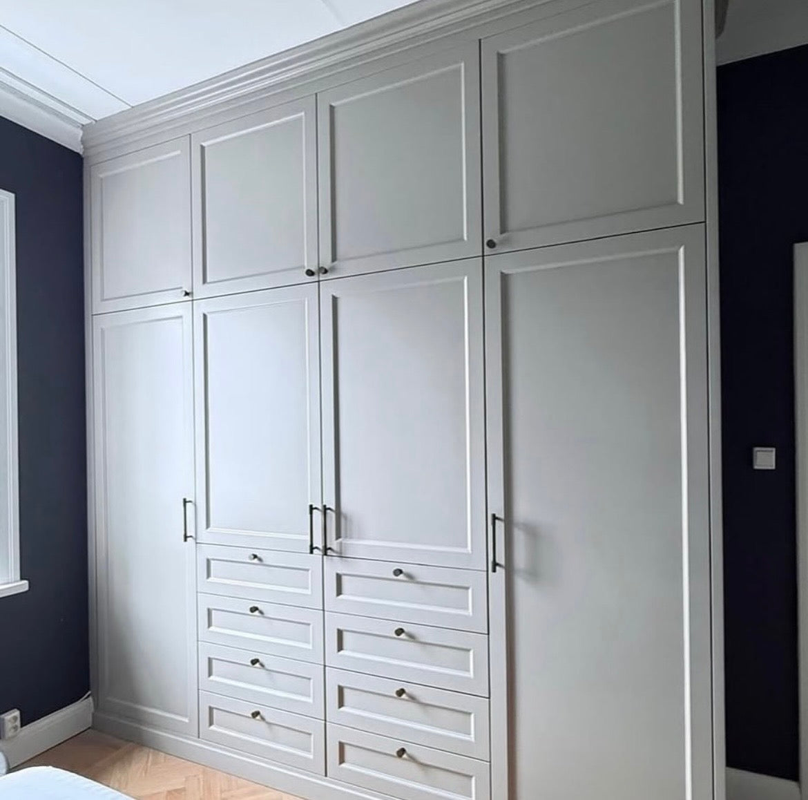 Manhattan handle - Gun Metal Grey