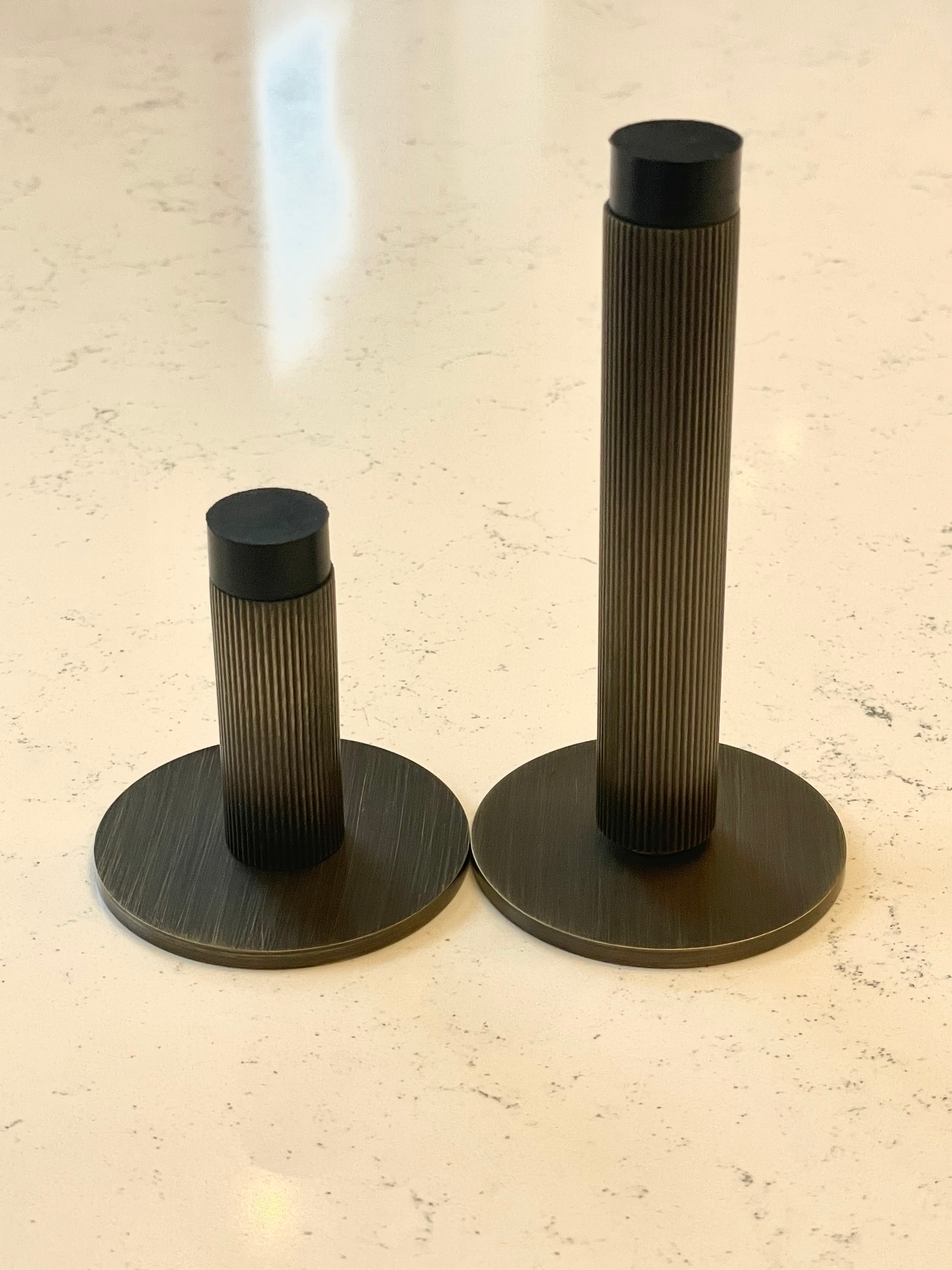 Manhattan dørstopper - Antique brass