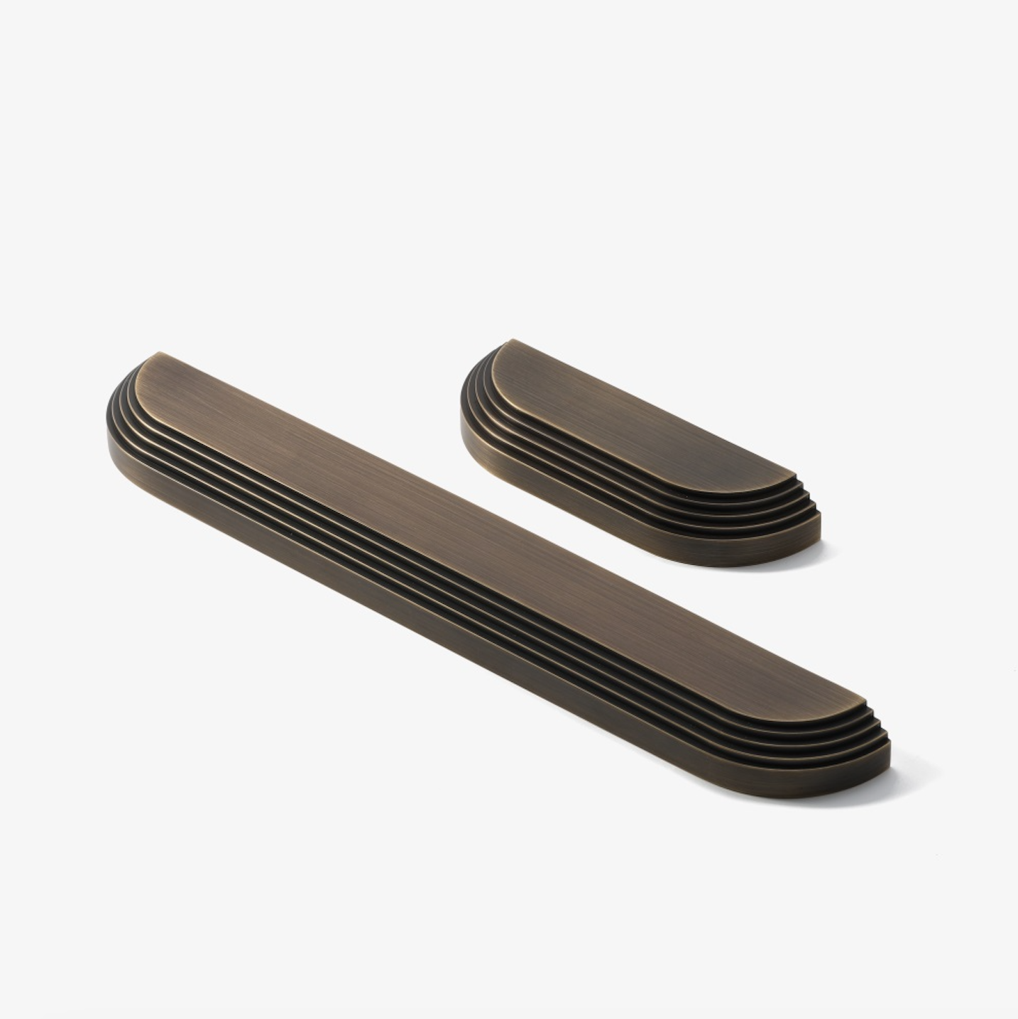 Brooklyn Shell Håndtak – Antique Brass