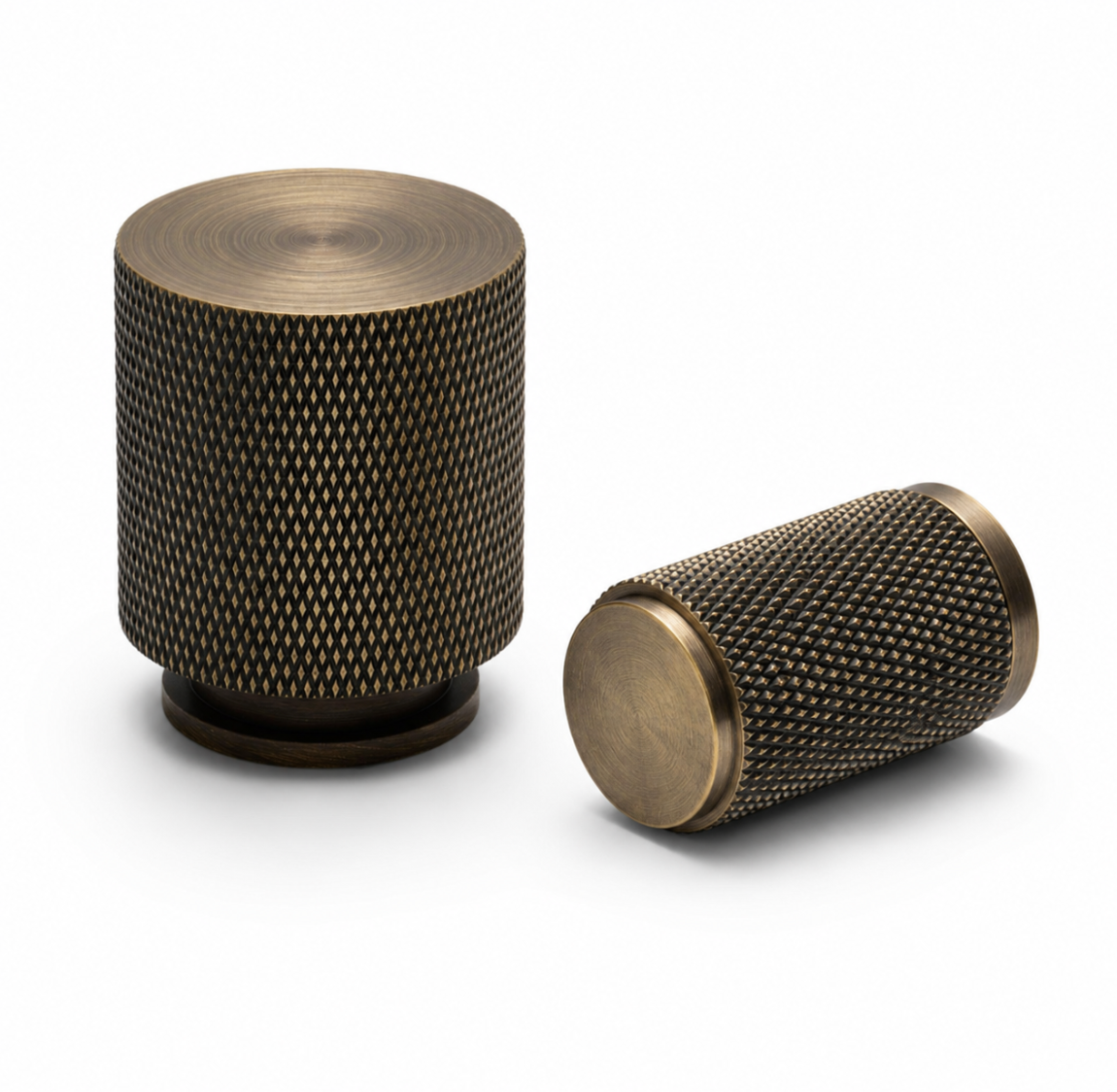 Oslo knott i Antique Brass