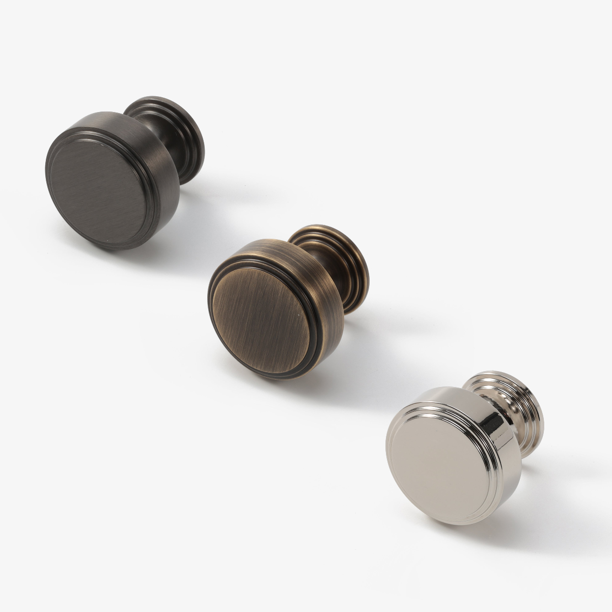 Brooklyn knott i Antique Brass