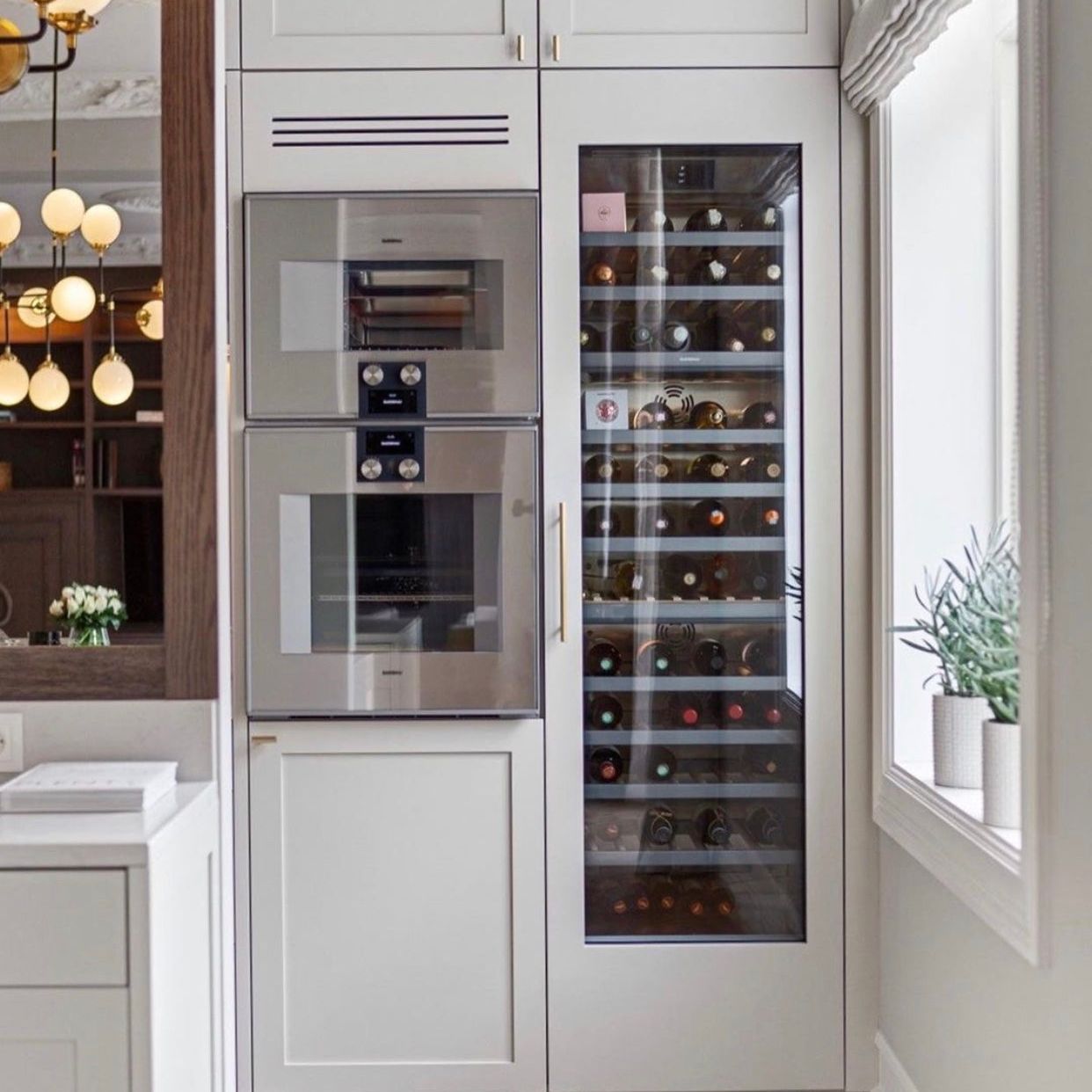 Hexagon T-bar håndtak - Børstet messing