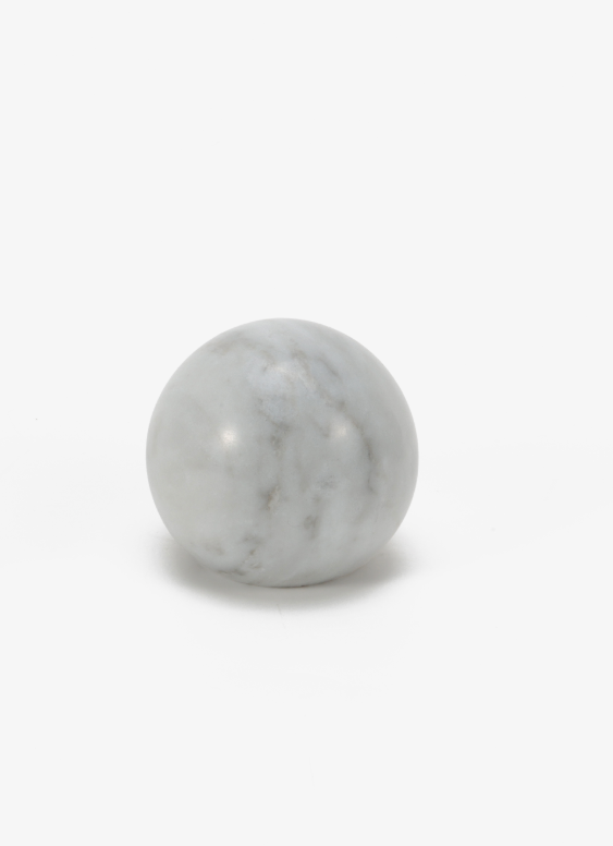 Marble knob - Black