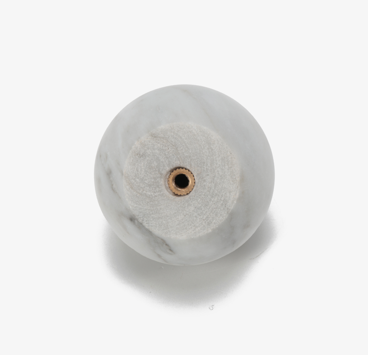 Marble knob - Black