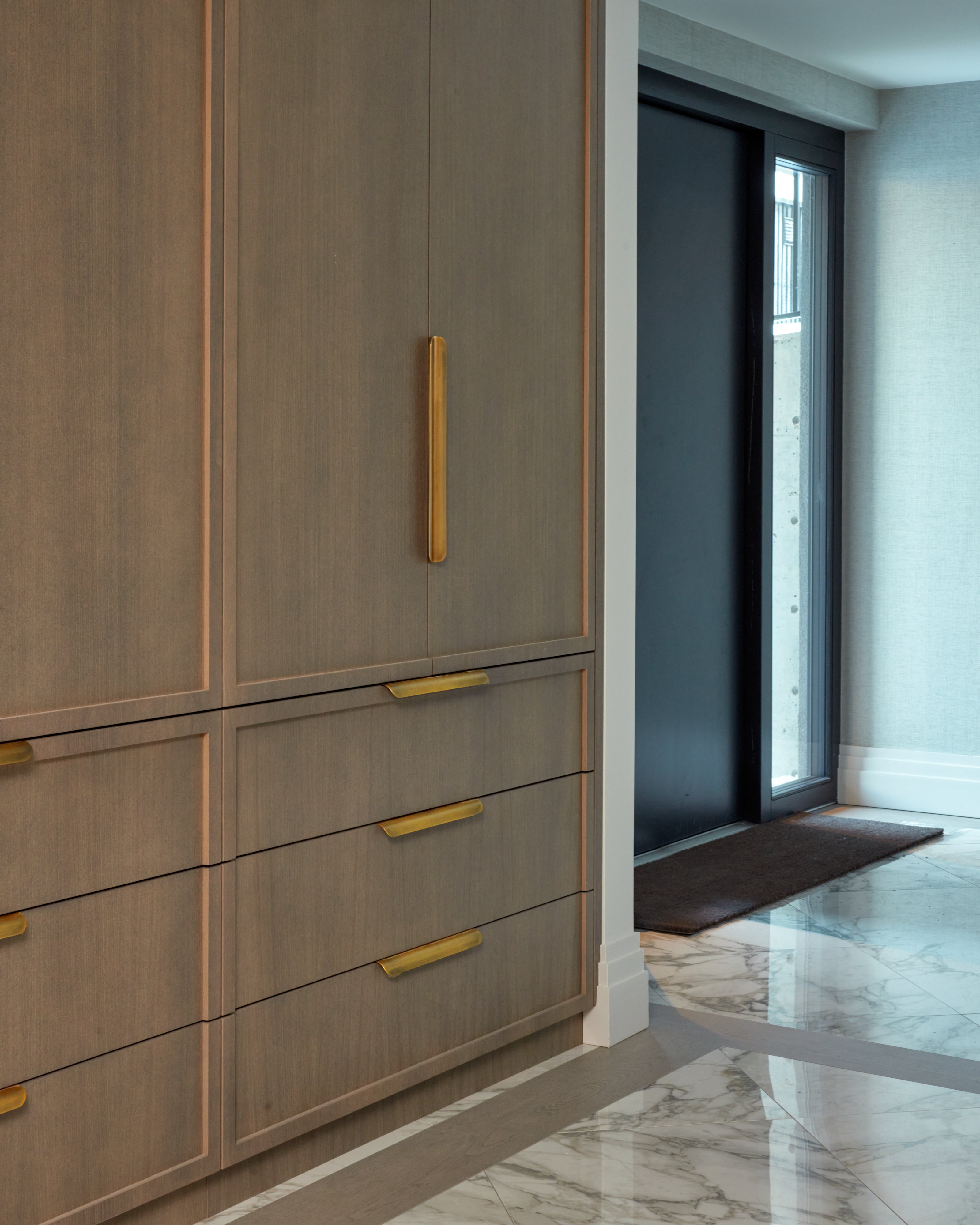 Riva håndtak - Antique Brass