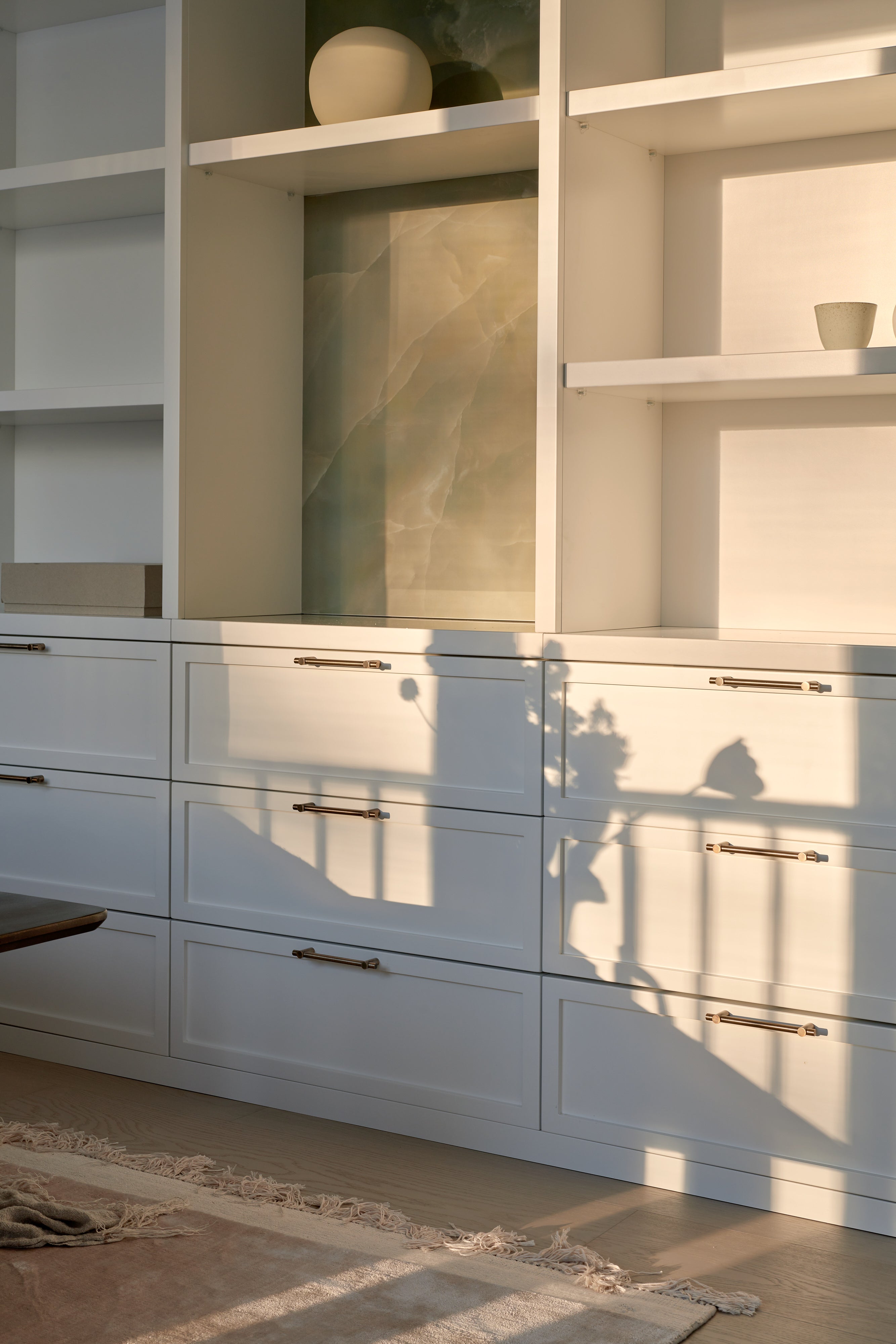 Slim håndtak - Antique Brass