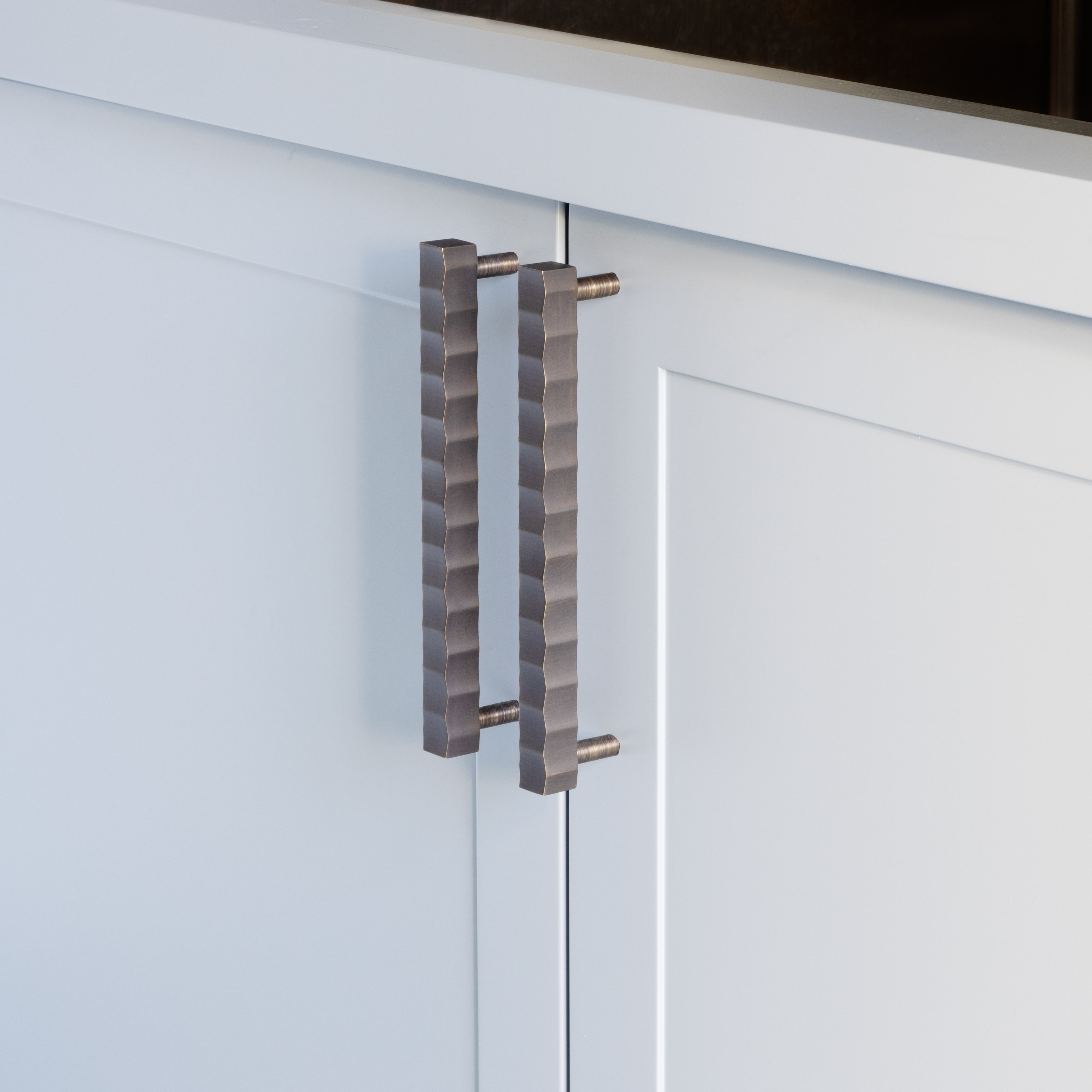 Tinka håndtak - Antikk messing