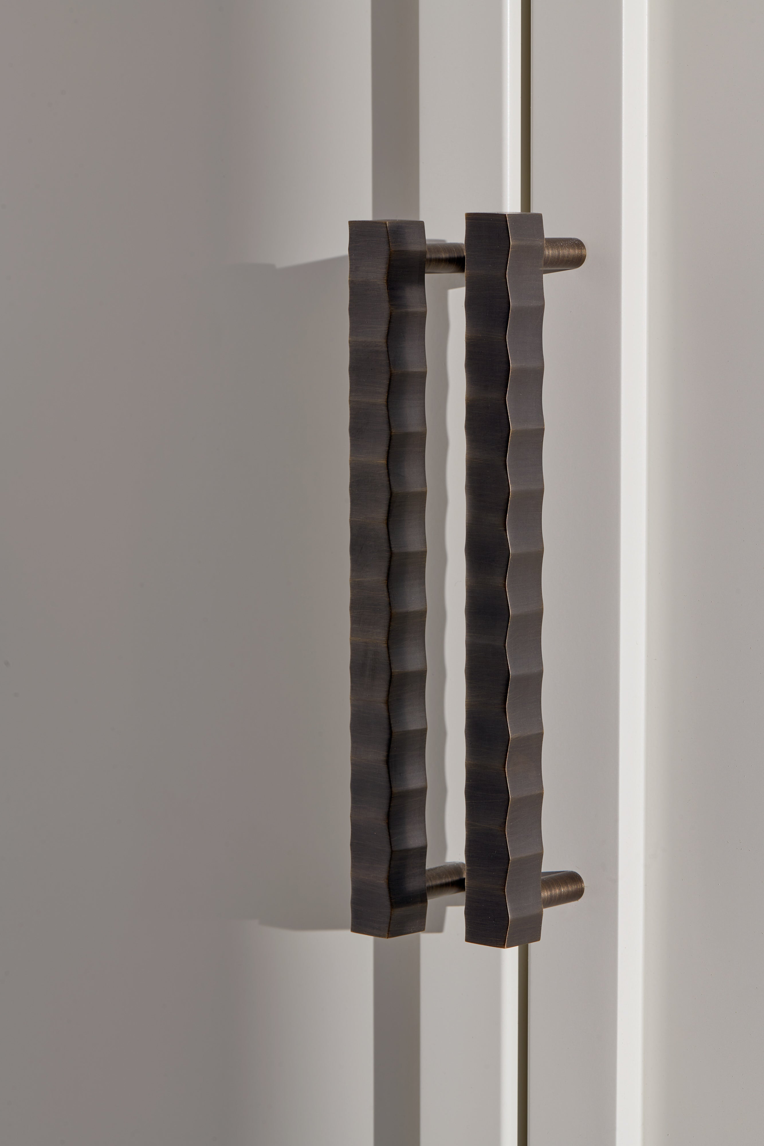 Tinka håndtak - Antikk messing