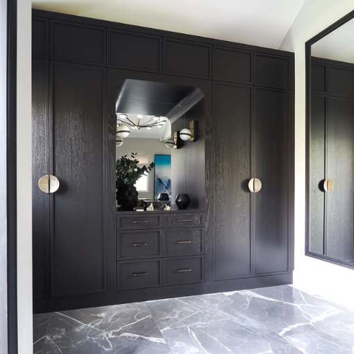 Hammered Sirkel Håndtak