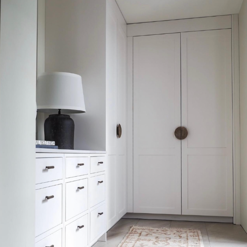 Hammered Sirkel Håndtak