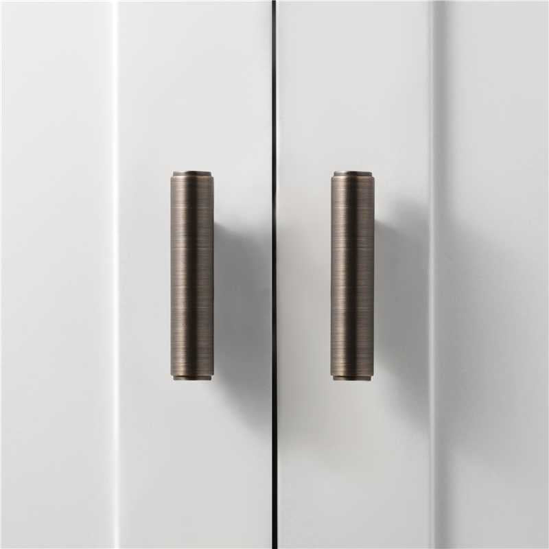 Brooklyn T-bar handle - Antique Brass