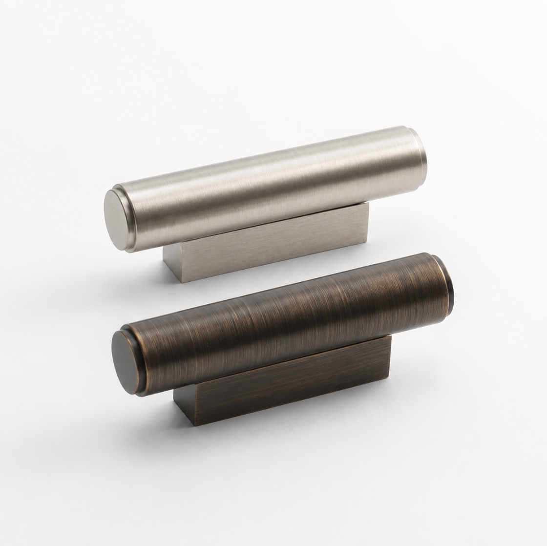 Brooklyn T-bar handle - Antique Brass