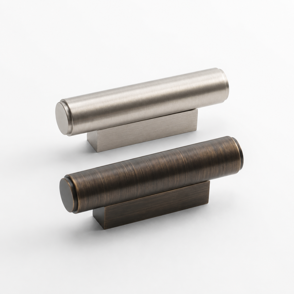 Brooklyn T-bar handle - Antique Brass