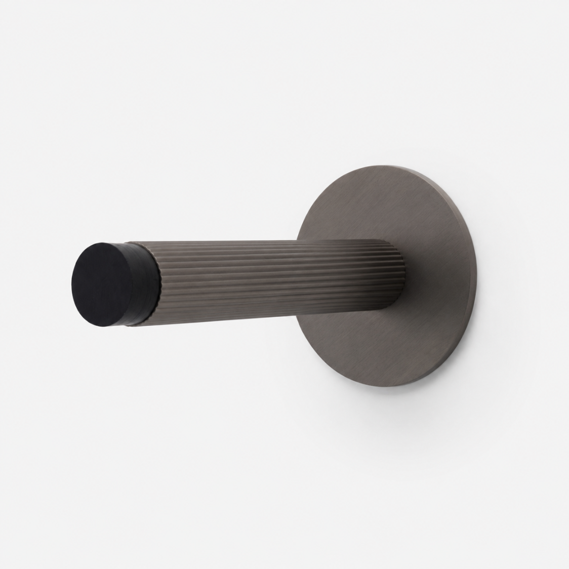 Manhattan dørstopper i Gun Metal