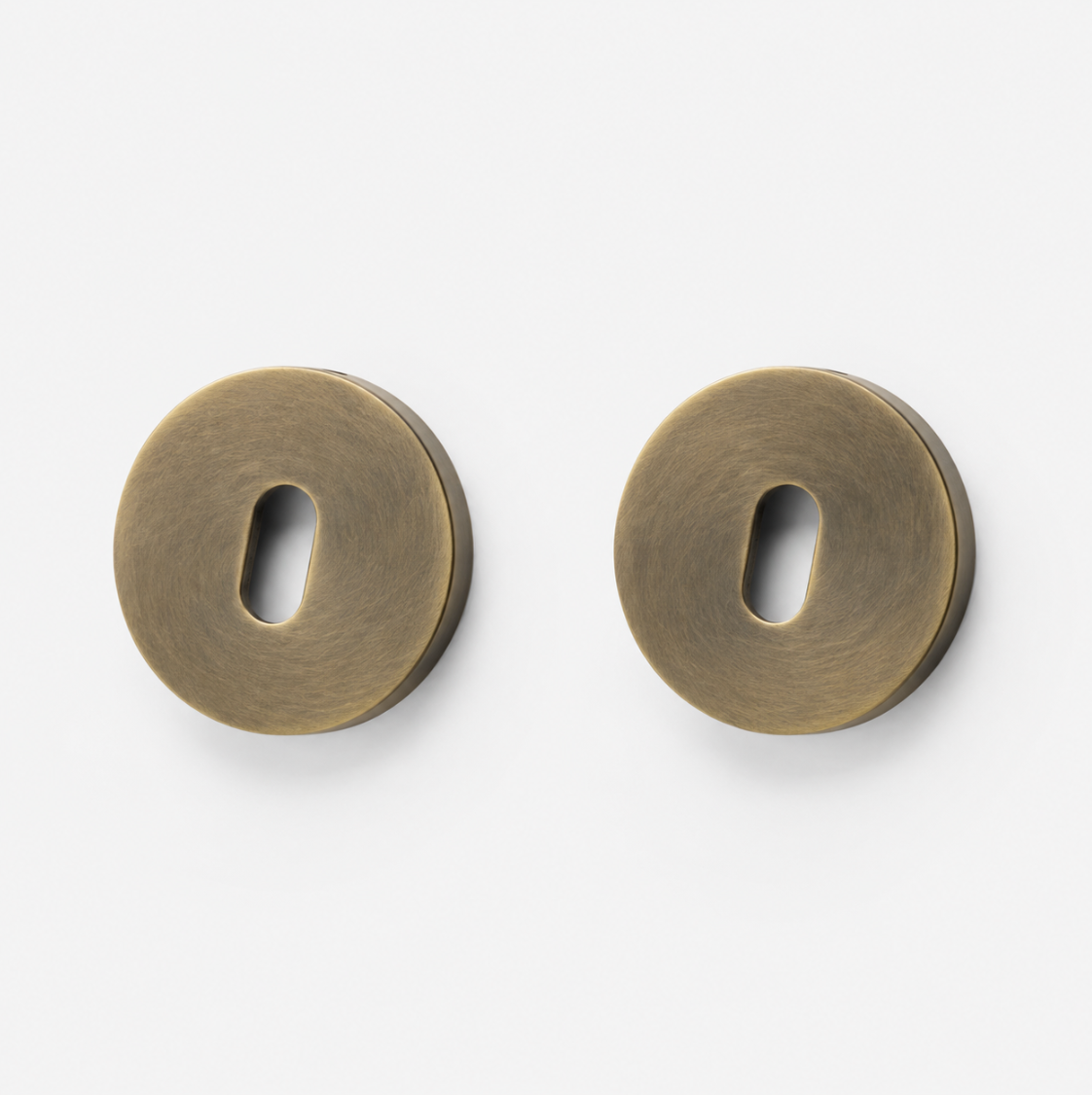 Copenhagen door handle - Antique Brass