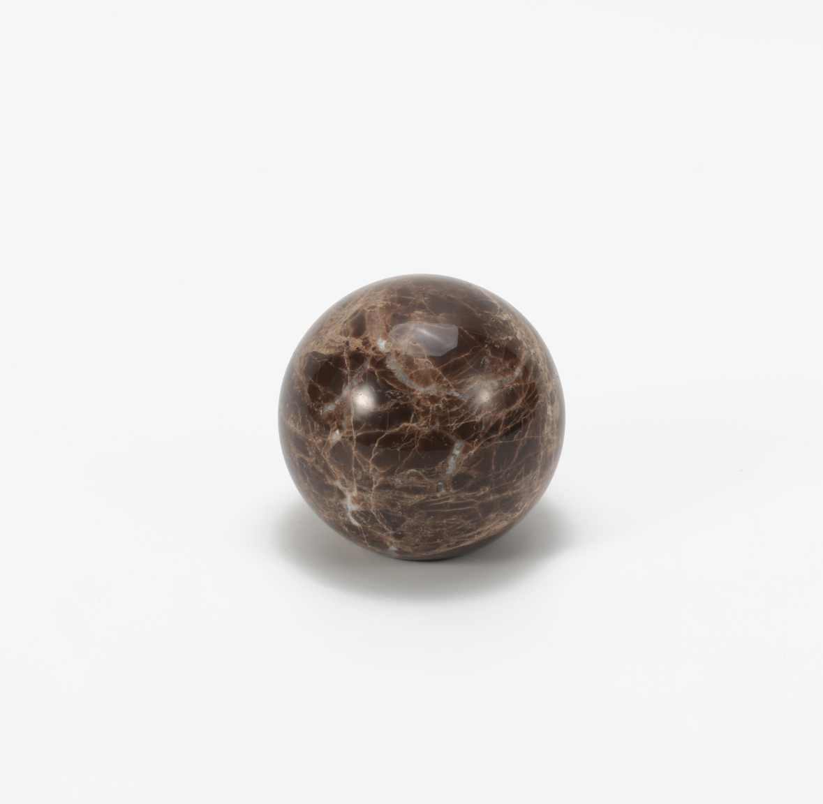 Marble knob - Black