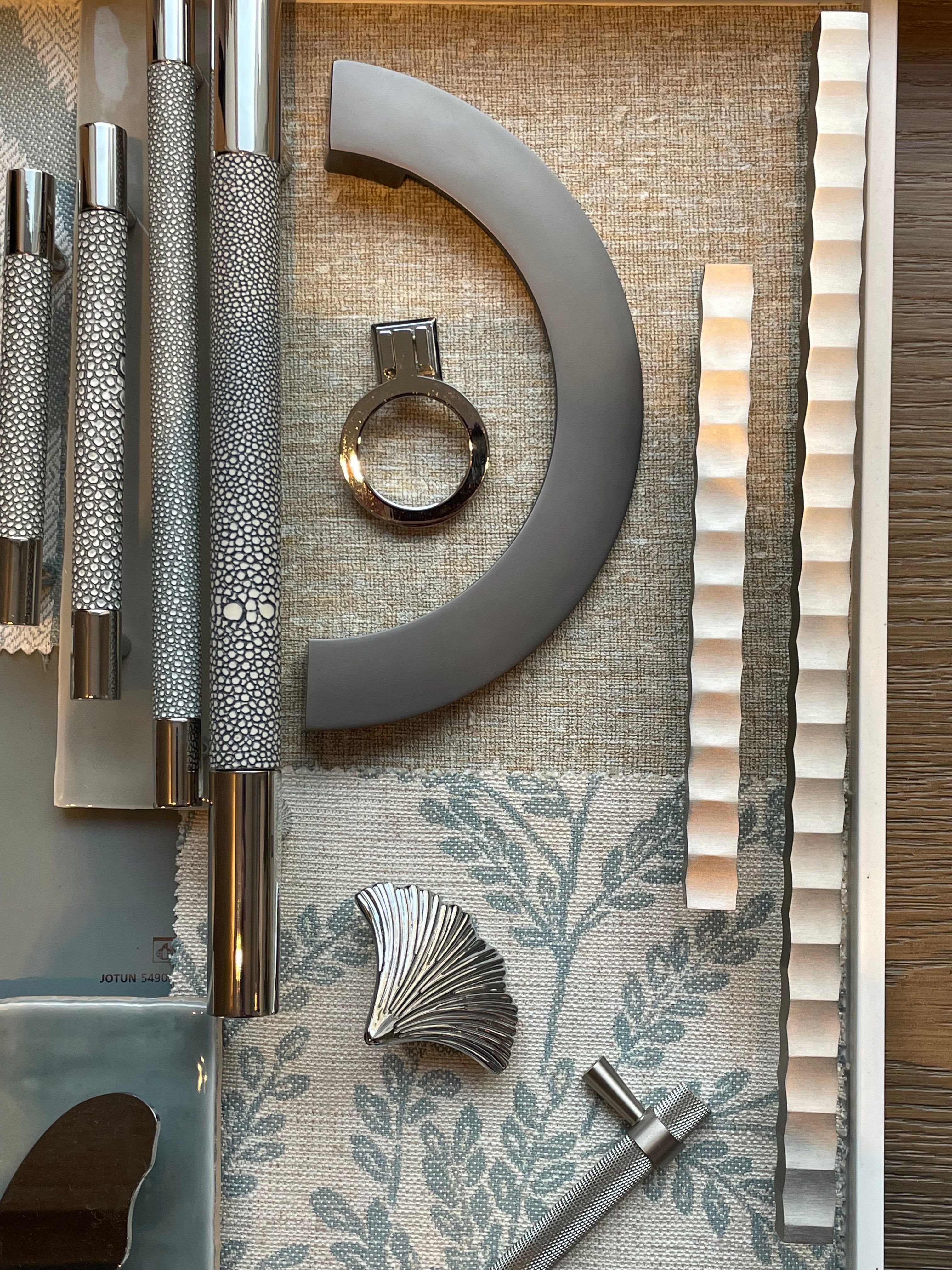 Tinka håndtak - Børstet Stål